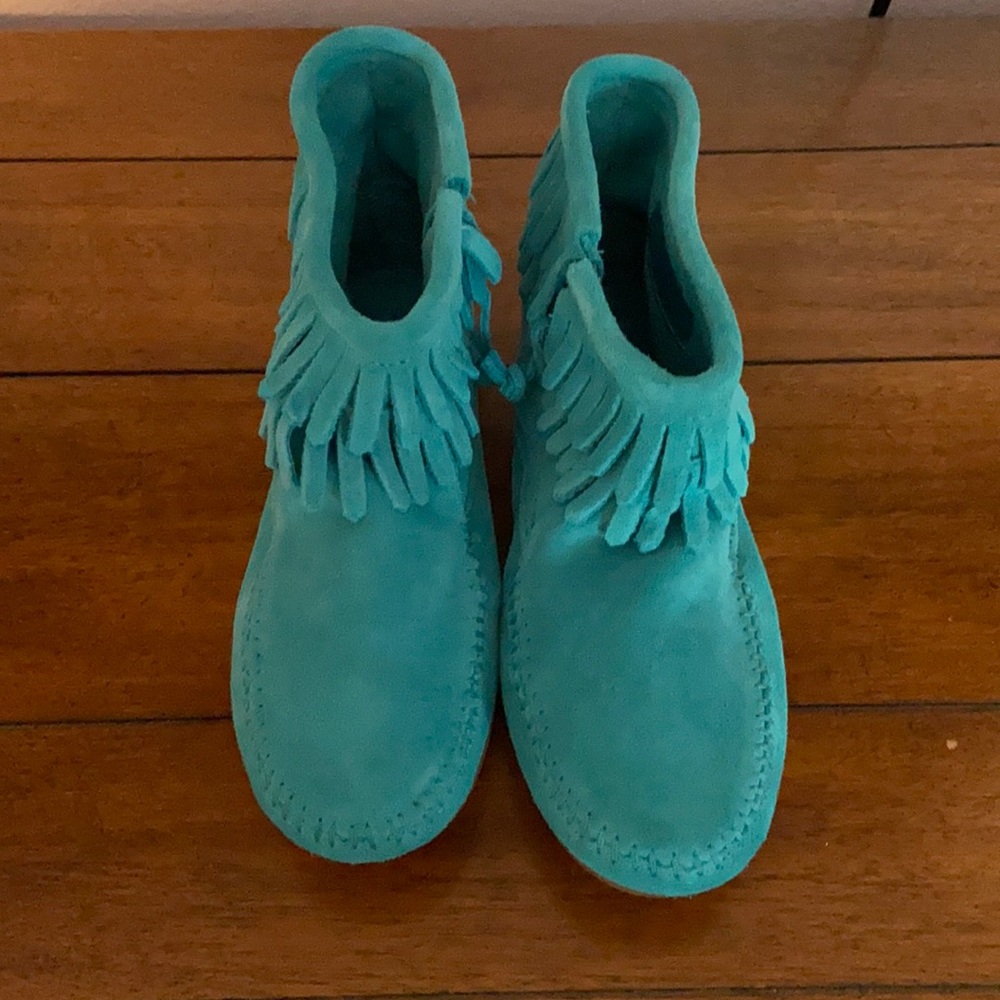 Moccasin booties